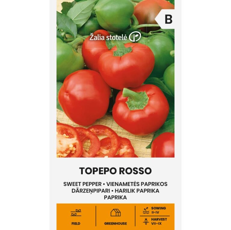 Paprika Topepo rosso