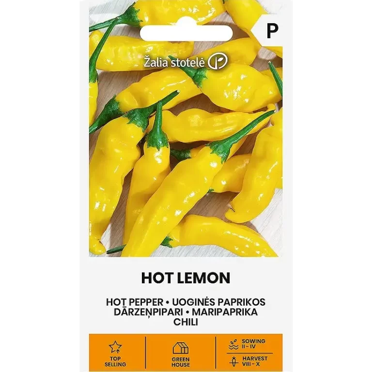 Chili hot lemon